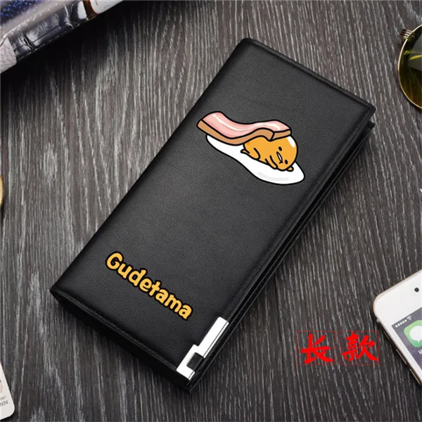 3 Высокое качество Gudetama принт унисекс Длинный кошелек из искусственной кожи кошелек мультфильм ID держатель для карт подарок сумка для денег Cartera Mujer - Цвет: 3