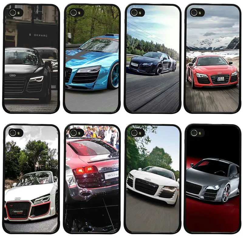Audi R8 Прохладный держатель сотового телефона автомобиля твердый корпус для