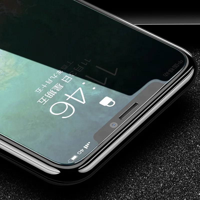 Полное покрытие Защитное стекло для IPhone 6 6S 7 8 Plus X XR XS MAX glass на Iphone HD экран