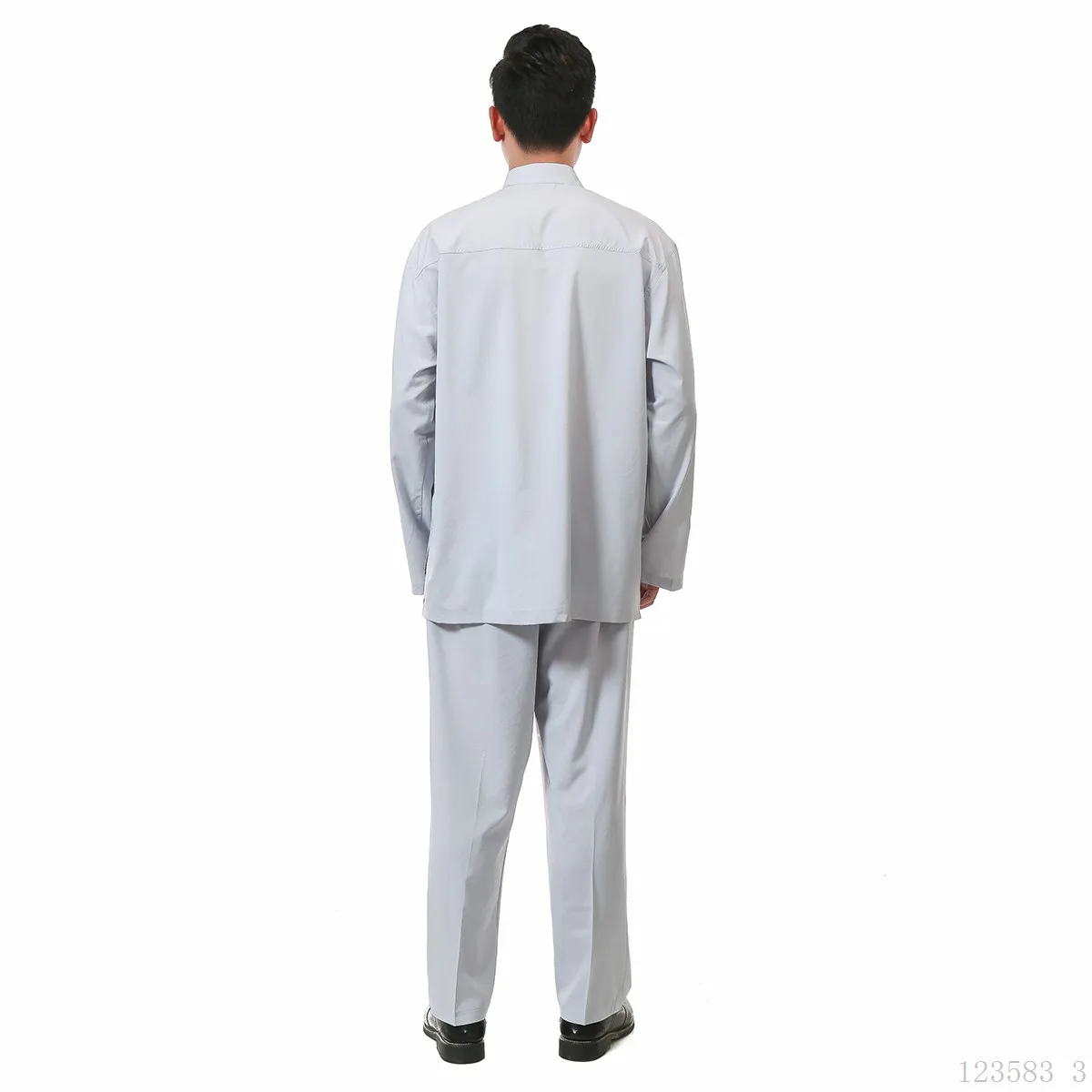 Костюм Kurta мужской из хлопка и льна комплект двух предметов пакистанские