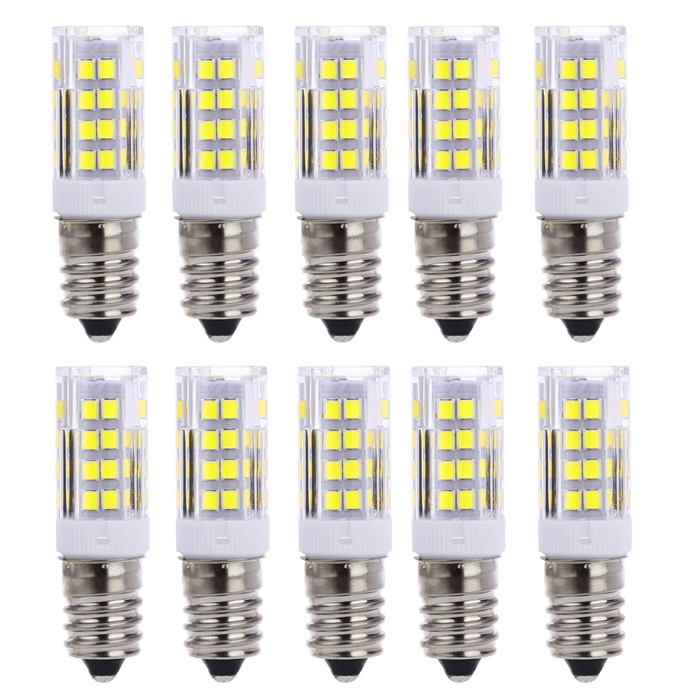 10PCS E14 AC 220V 3W SMD 2835 LED Bulb with 51 LEDs 360 Degree Beam Angle Spotlight Cool/Warm White Light office lighting | Освещение