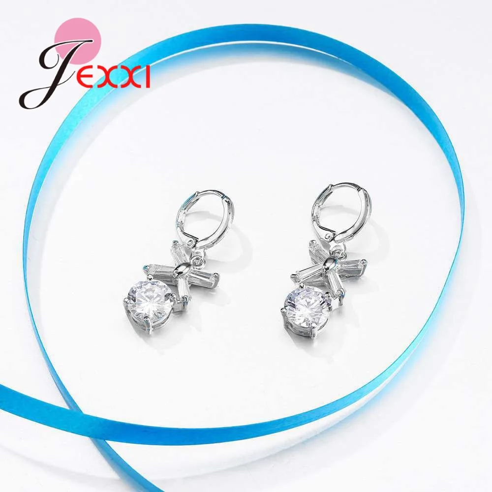 Набор круглых кристаллов геометрическое ожерелье и серьги вечерние аксессуары