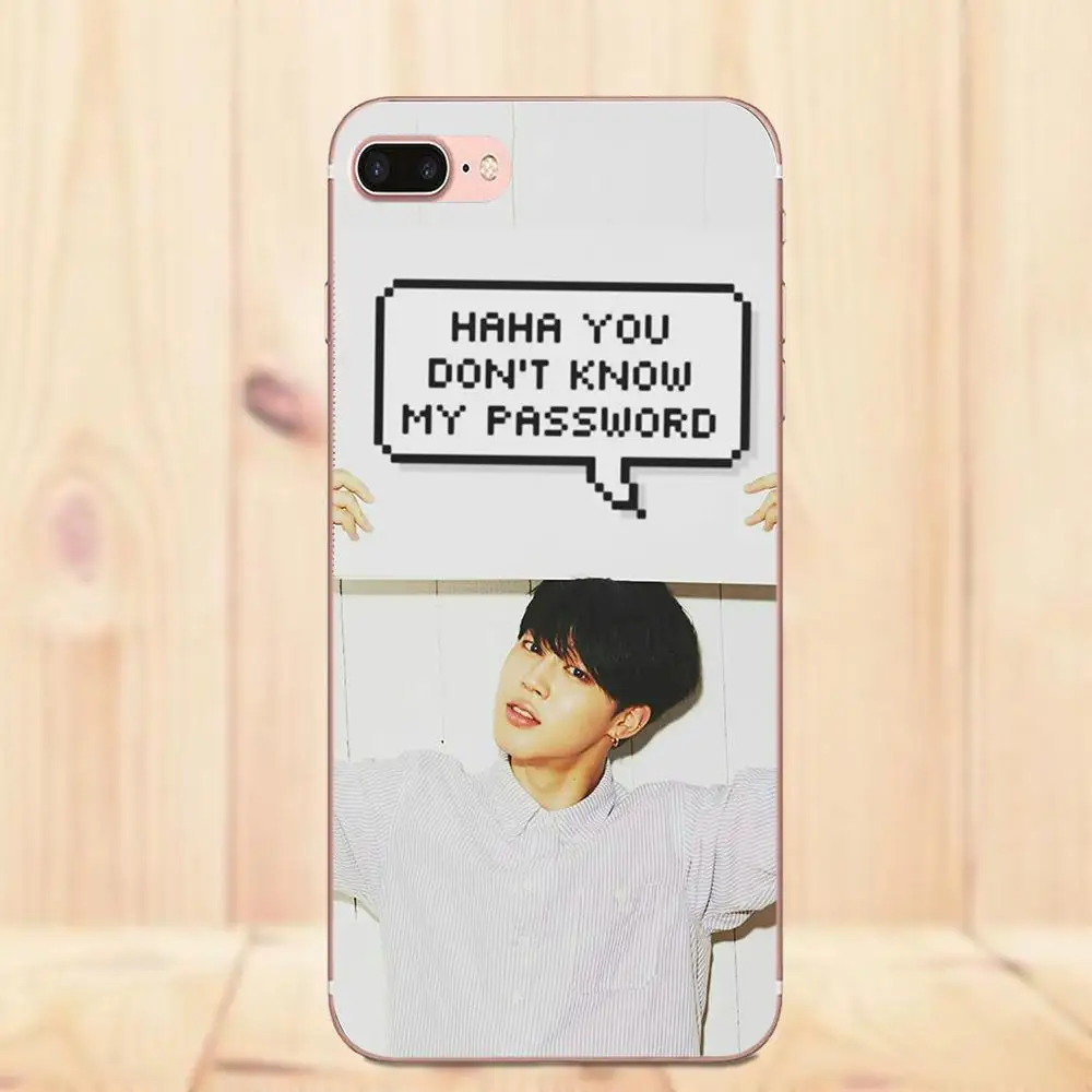 Мягкий чехол из ТПУ Maerknon Park Jimin для Apple iPhone 4 4S 5 5C 5S SE 6 6S 7 8 Plus X|Бамперы| |
