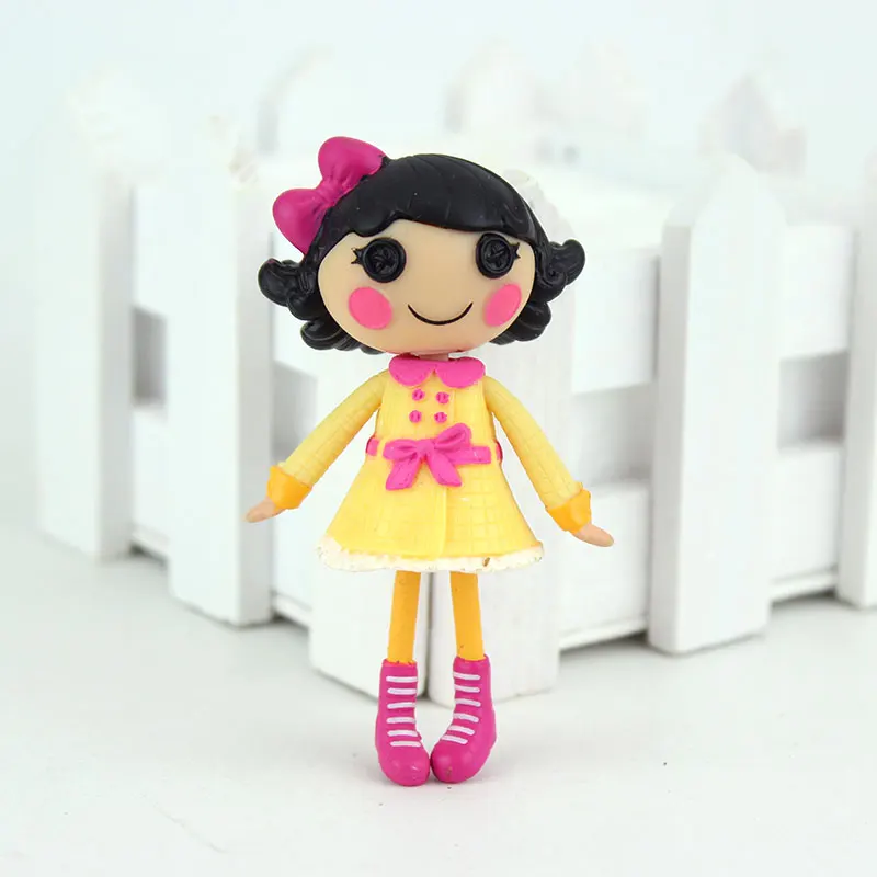 1 шт. 3 дюйма оригинальные MGA куклы Lalaloopsy Мини-куклы для детских игрушек игровой дом каждый уникальный - Цвет: 25