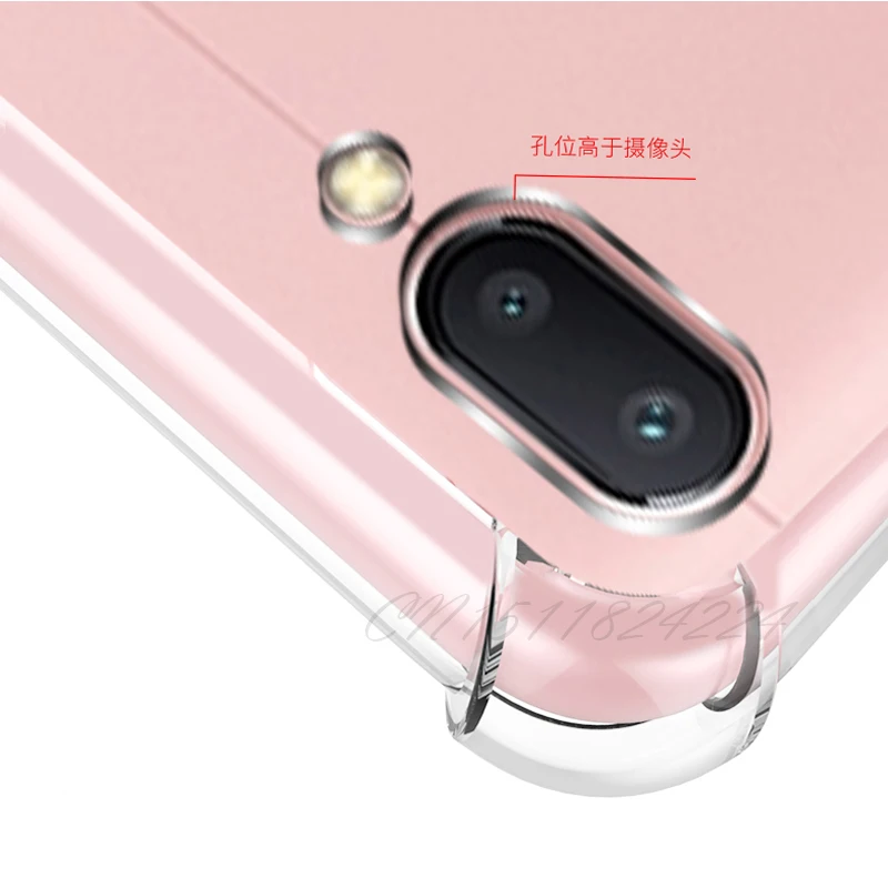 Прозрачный чехол для Xiaomi Redmi 6 Pro 6A с воздушной подушкой противоударный из ТПУ
