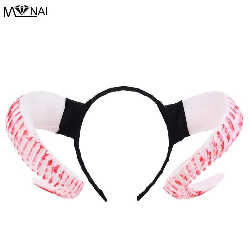 

Головной убор в стиле стимпанк из овечьего рога, головной убор в стиле Хеллоуин, ранний зажим, готический головной убор для вечеринки, голов...