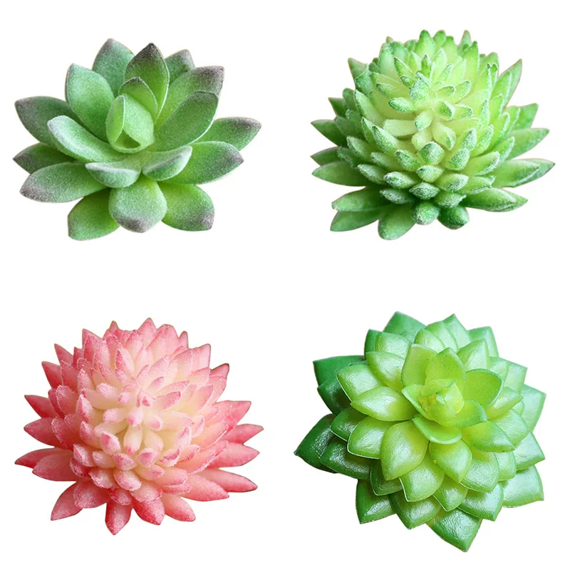 Настоящие Сенсорные Искусственные растения искусственные зеленого цвета