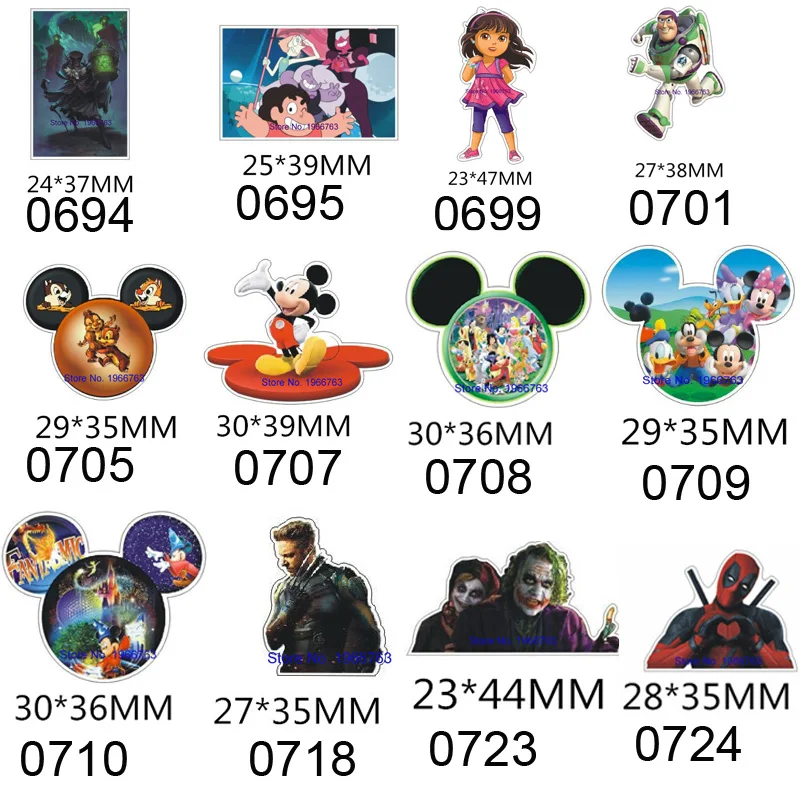Free shipping 10pcs/lot 31X32MM cartoon planar resin | Дом и сад