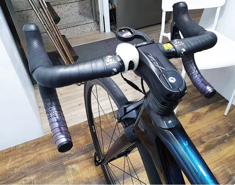 Ciclovation велосипедная лента для руля, усовершенствованная лента для руля с кожаным сенсорным покрытием, аксессуары для шоссейного велосипеда, велосипедная гелевая лента для руля