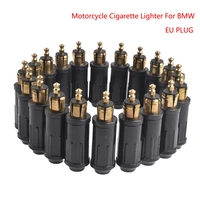51020pcs 12v 24v motorcycle cigarette lighter eu plug refit accessory socket to cigarette lighter converter for bmw motorcycle