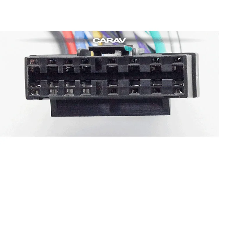 Carav 15-109 автомобильный ISO жгут проводов для SONY CD JVC KD стерео радио провод адаптер