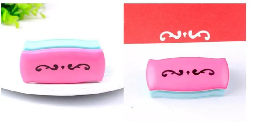 1 шт. 20 видов DIY бумажная печать карты резак скрапбукинга Shaper маленькое устройство для тиснения Дырокол дети ручной работы ремесло подарок YH02