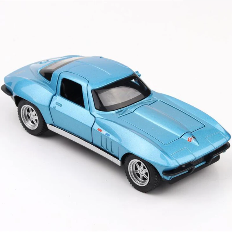 15 3 см 1/32 масштаб U. S. Chevrolet металлический цветной сплав Corvette C2 гоночный автомобиль