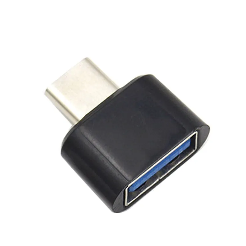 TYPE-C 1 шт. мини Тип C и micro USB ридер разъемы Многофункциональный U диск ридер для Android телефон и планшет Мышь Клавиатура - Цвет: TYPE-C
