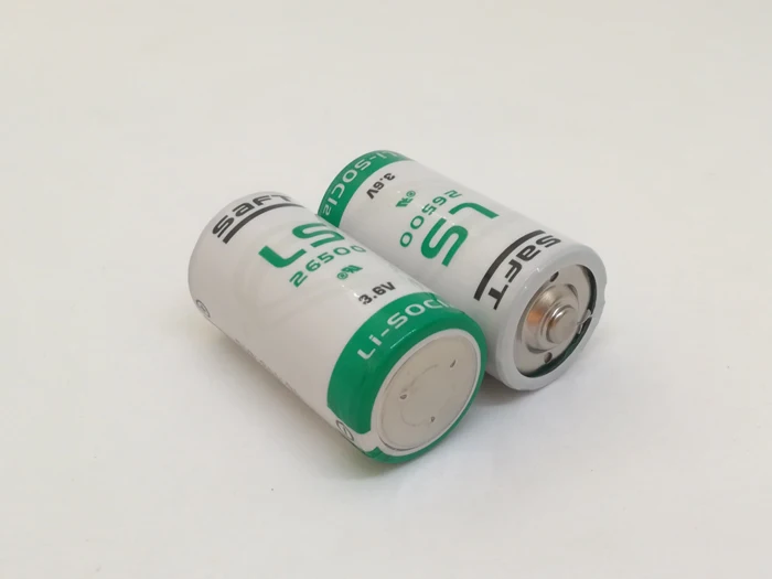 Новые оригинальные литиевые аккумуляторы SAFT LS26500 26500 C 3 6 V 8000MAH 2 шт./лот не