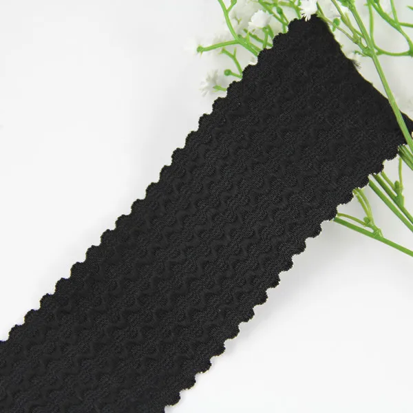 Лента эластичная черная/Серебристая для ткани 59 мм 10yd/T1097|belt white|belt goldsupply connector |