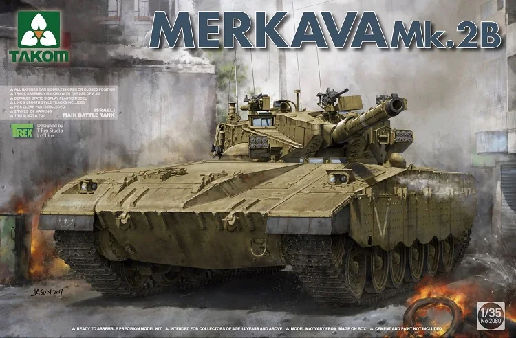 

Основной боевой танк Takom 1/35 Merkava Mk II