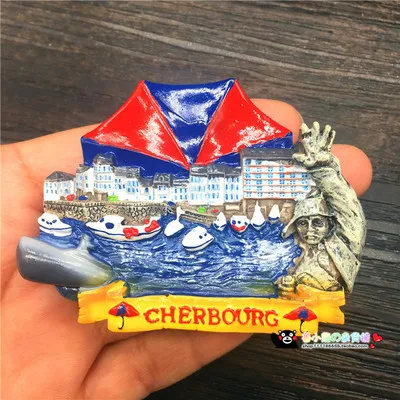 Магнит на холодильник BABELEMI новый во Францию чербург туристические сувениры для