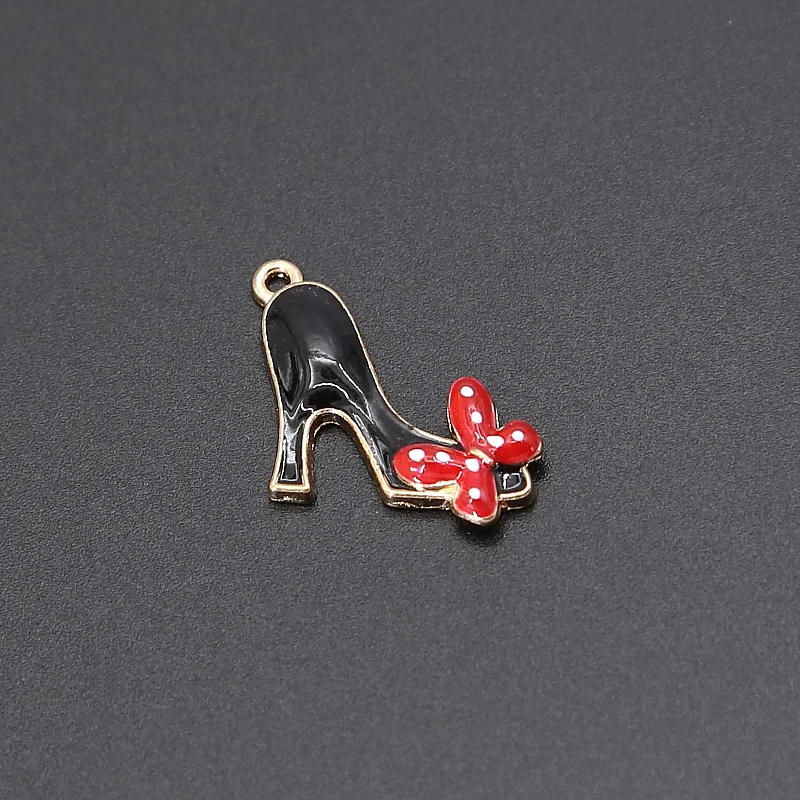 10 шт./лот Подвески для изготовления ювелирных изделий на высоком каблуке из