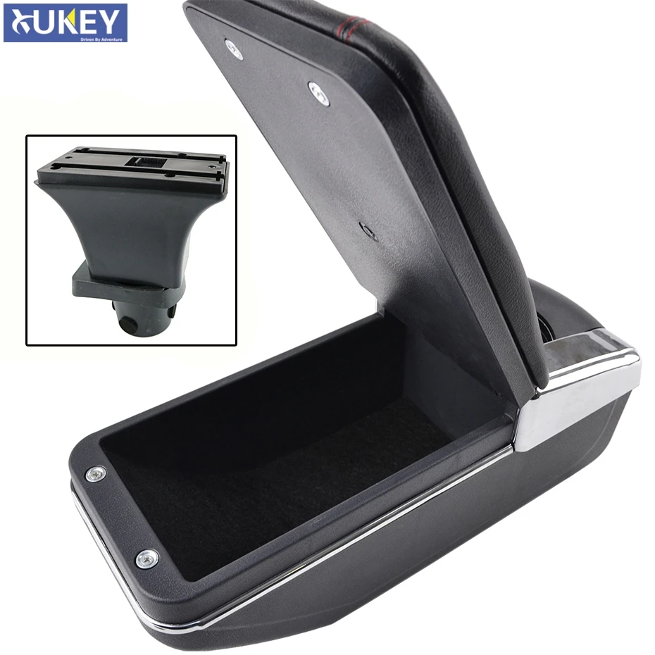 

Center Console For Renault Dacia Sandero Logan 2013 - 2017 Storage Box Armrest Arm Rest Rotatable 2014