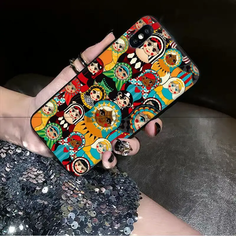 Babaite русская матрешка куклы DIY печать рисунок чехол для телефона iPhone 8 7 6 6S Plus X XS MAX 5