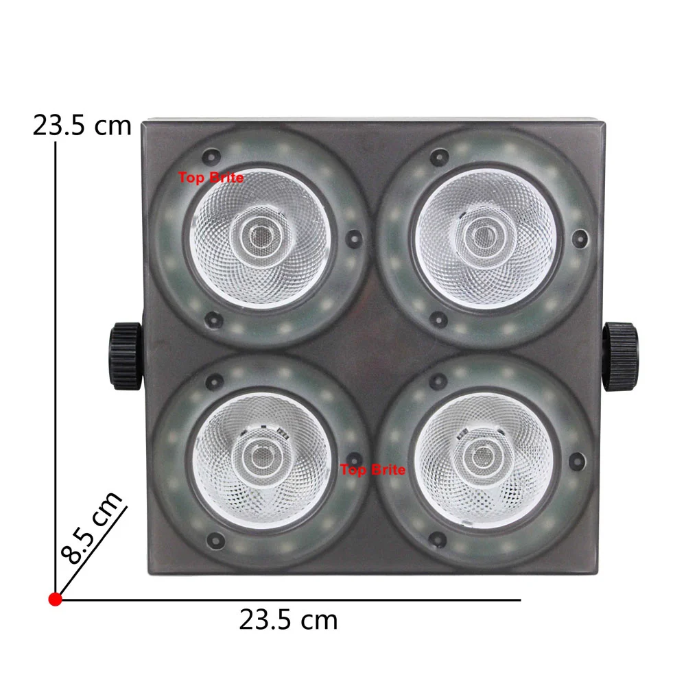 4 глазные светильники Par высокое качество 4X30W RGB полноцветные светодиодные для