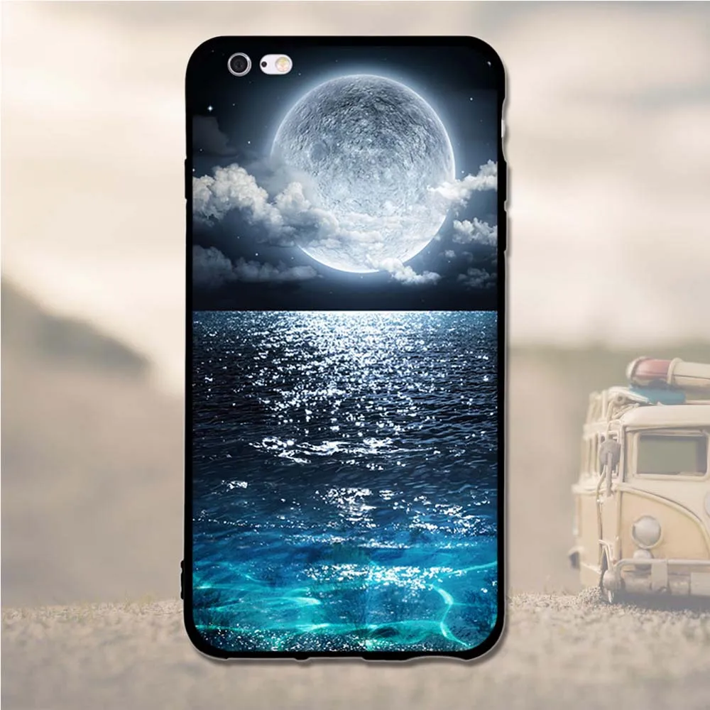 3D Cases for iPhone 6 6s Plus Mobile Phone Back Cover Fundas Apple Case Soft TPU Silicon Capa | Мобильные телефоны и