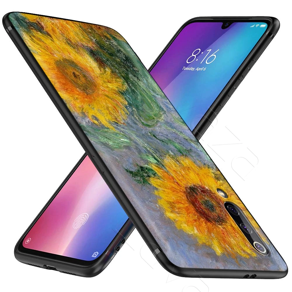 Чехол Lavaza Claude Monet Garden Lotus Bridge для Xiaomi Redmi Note 4A 4X 5 5A 6 6A 7 S2 Pro Go Prime Plus |