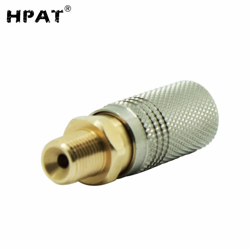 HPAT 2 шт./лот E БЫСТРОРАЗЪЕМНАЯ муфта розетка 1/8NPT 1/8BSPP M10 * 1 Thread стандарт США C02