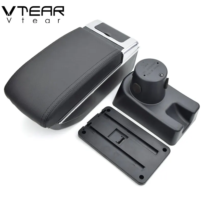 Подлокотник Vtear для mitsubishi Attrage Mirage аксессуары подлокотник автомобиля кожаный с usb