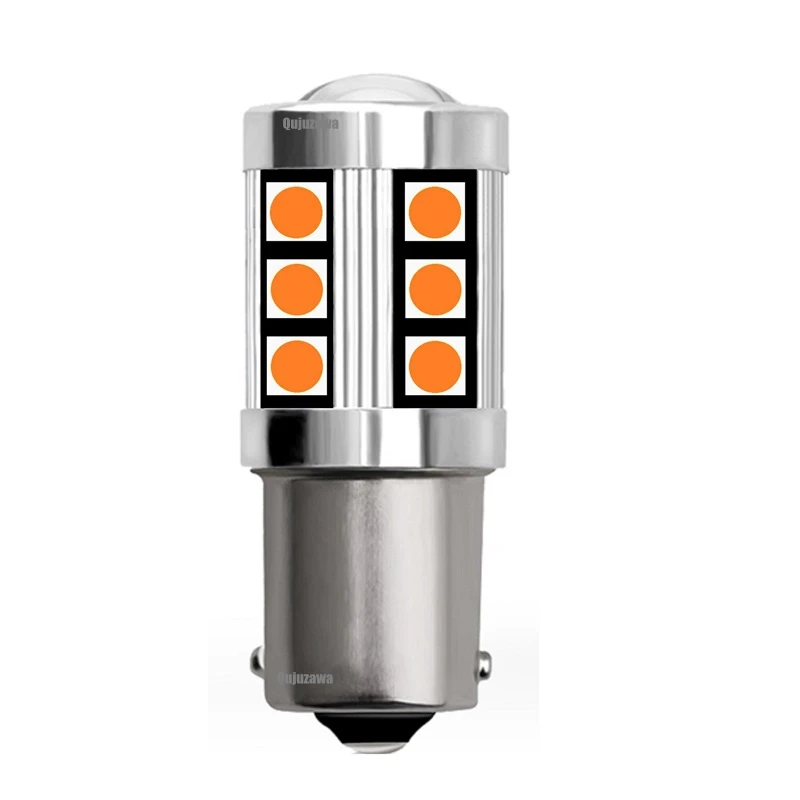 2 шт. 1156 P21W BA15S 7506 R5W R10W 15 SMD 3030 светодиодный автомобильный резервный фонарь для