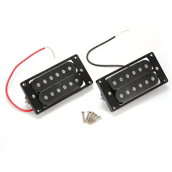 

SYDS 2 шт. (1 комплект) Humbucker двойная катушка электрогитара пикапы + рамка винт