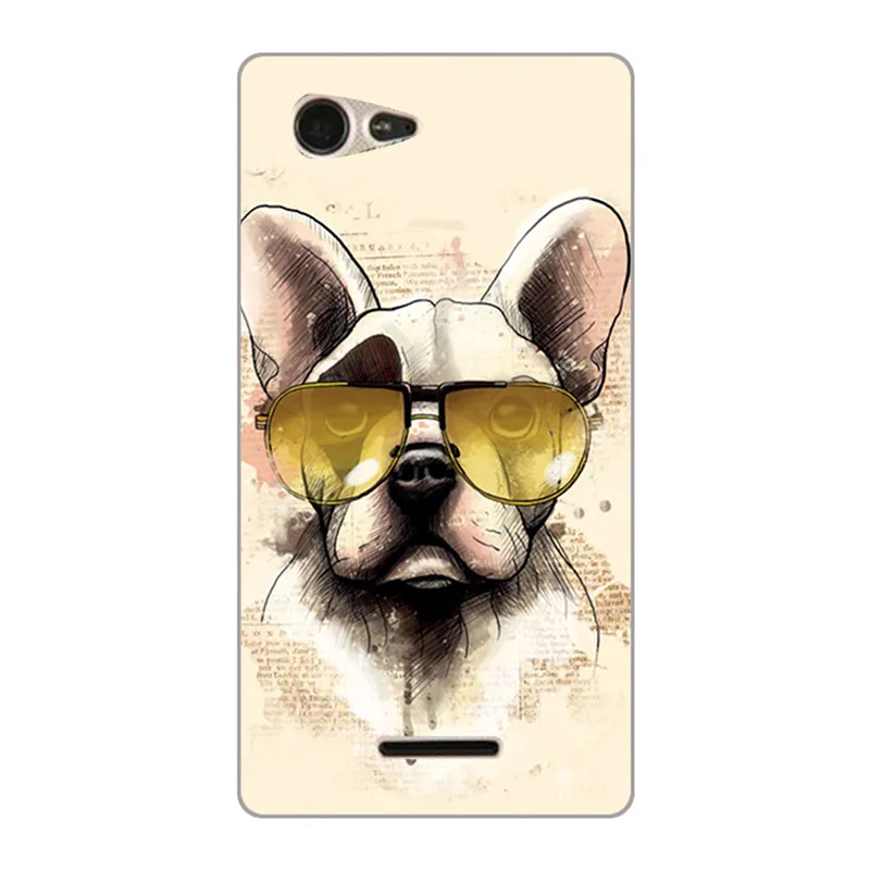 A23 Мягкий чехол s для sony xperia E3 D2203 D2206 D2212 модная окрашенная Мягкая силиконовая задняя накладка из ТПУ чехол для sony xperia E3 E 3 чехол для телефона - Цвет: A23