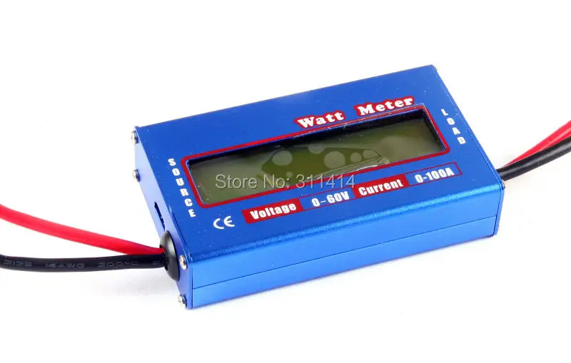 3pcs/lot Digital LCD 60V/100A RC Voltage/ Current/ Power/ Battery Analyze Watt Meter Wholesale Promotion + Free Shipping | Игрушки и