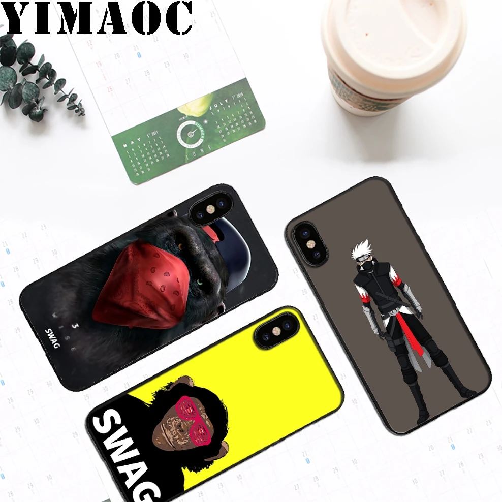 YIMAOC известный dex Monkey Мягкий силиконовый чехол для iPhone 11 Pro Xr Xs Max X или 10 8 7 6 6S Plus 5 5S SE