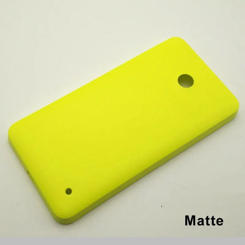Матовый чехол на заднюю панель для Nokia lumia 630 635 сменный жесткий чехол на батарейку для lumia 636 638 с боковой кнопкой