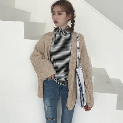 black white stripe 9 цветов, женские топы, осень и зима, водолазка с длинным рукавом, сплошной цвет, тонкие базовые футболки, женская футболка, женская футболка(с625 - Цвет: black white stripe