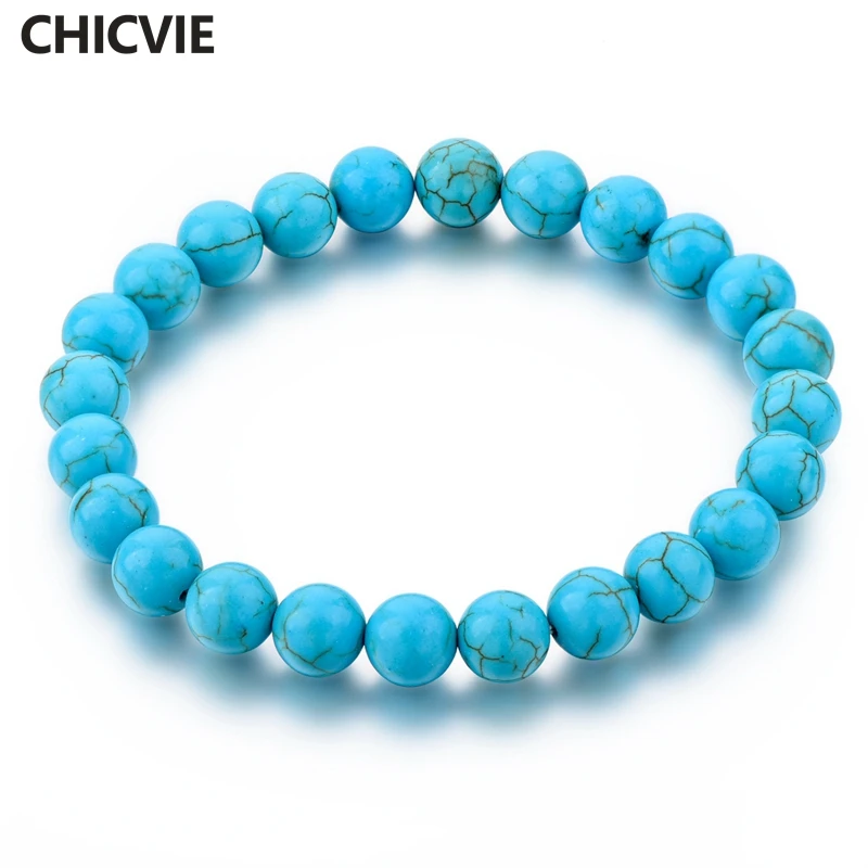 

CHICVIE Men Jewelry Tiger Eye Friendship Buddha Bracelets For Women Natural Stone Love Charm Bracelet Pulseras Mujer SBR140389