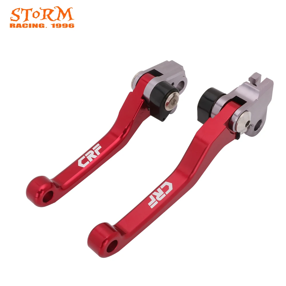 Мотоциклетный тормозной рычаг сцепления с логотипом CRF для Honda CRF250R CRF450R 04-06 CRF250X
