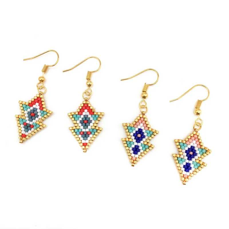 Богемные эффектные Висячие серьги для женщин и девушек модные украшения