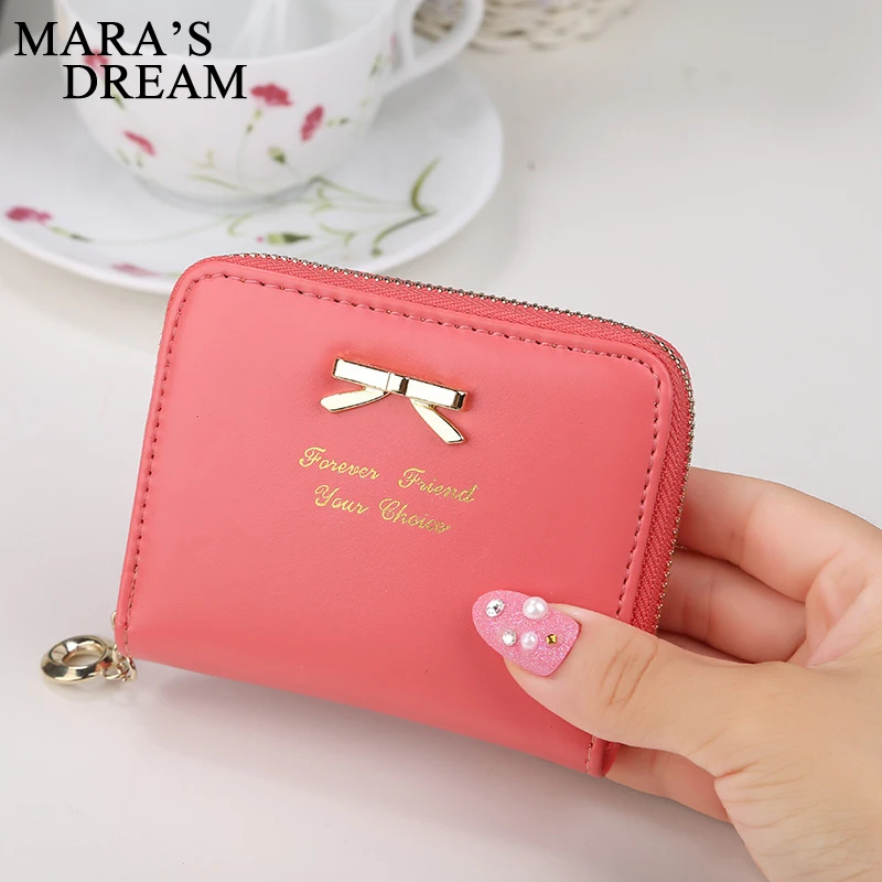 Mara's Dream Новый Модный женский кошелек для монет милый популярный двойного