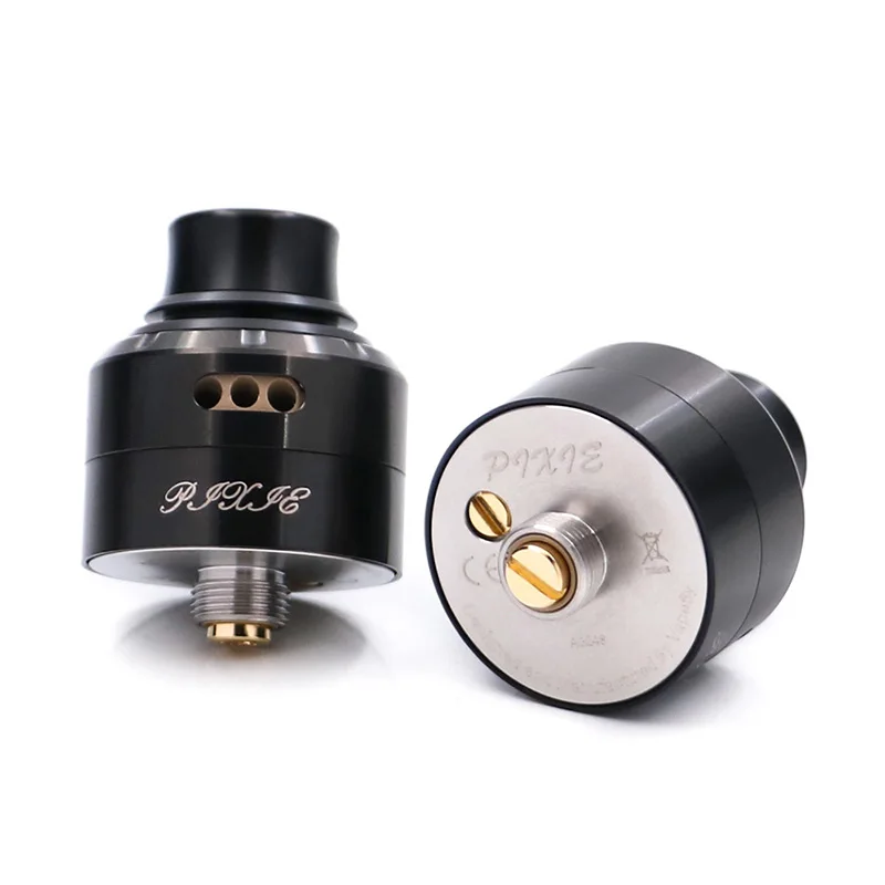 Бесплатный подарок Vapefly Pixie RDA одна катушка нижняя подача vape бак Избегайте нагрева