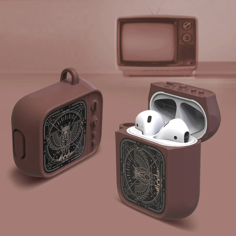 5 цветов чехол для Apple AirPods силиконовый противоударный защитный защитные накладки
