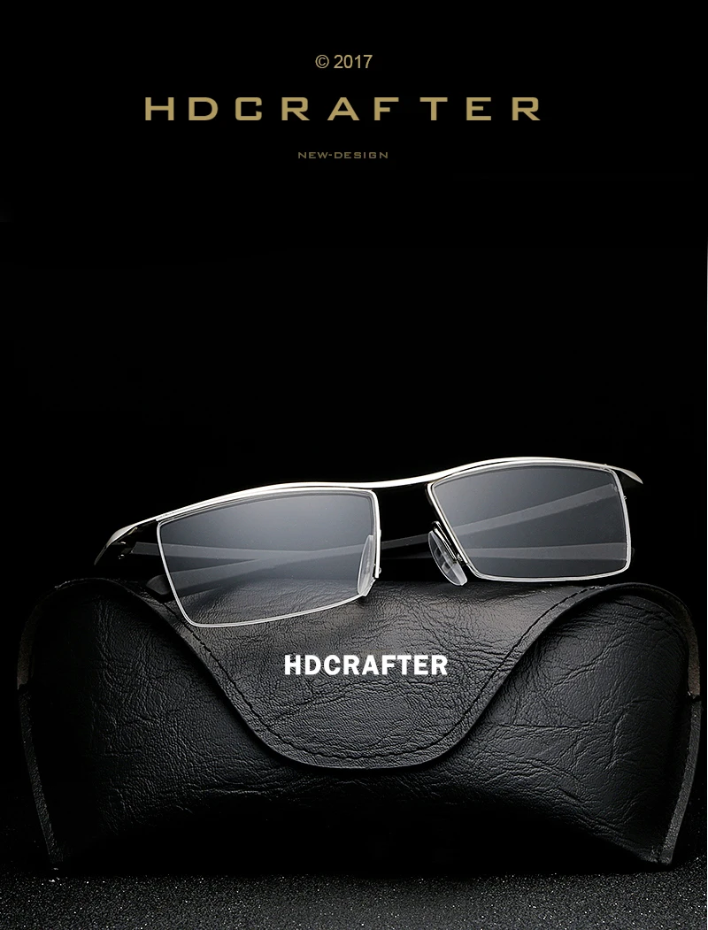 HDCRAFTER titanium eyewear tr90 близорукость очки кадр мужчины очки для чтения комфортное препятствующую скольжению очки кадр для мужчин