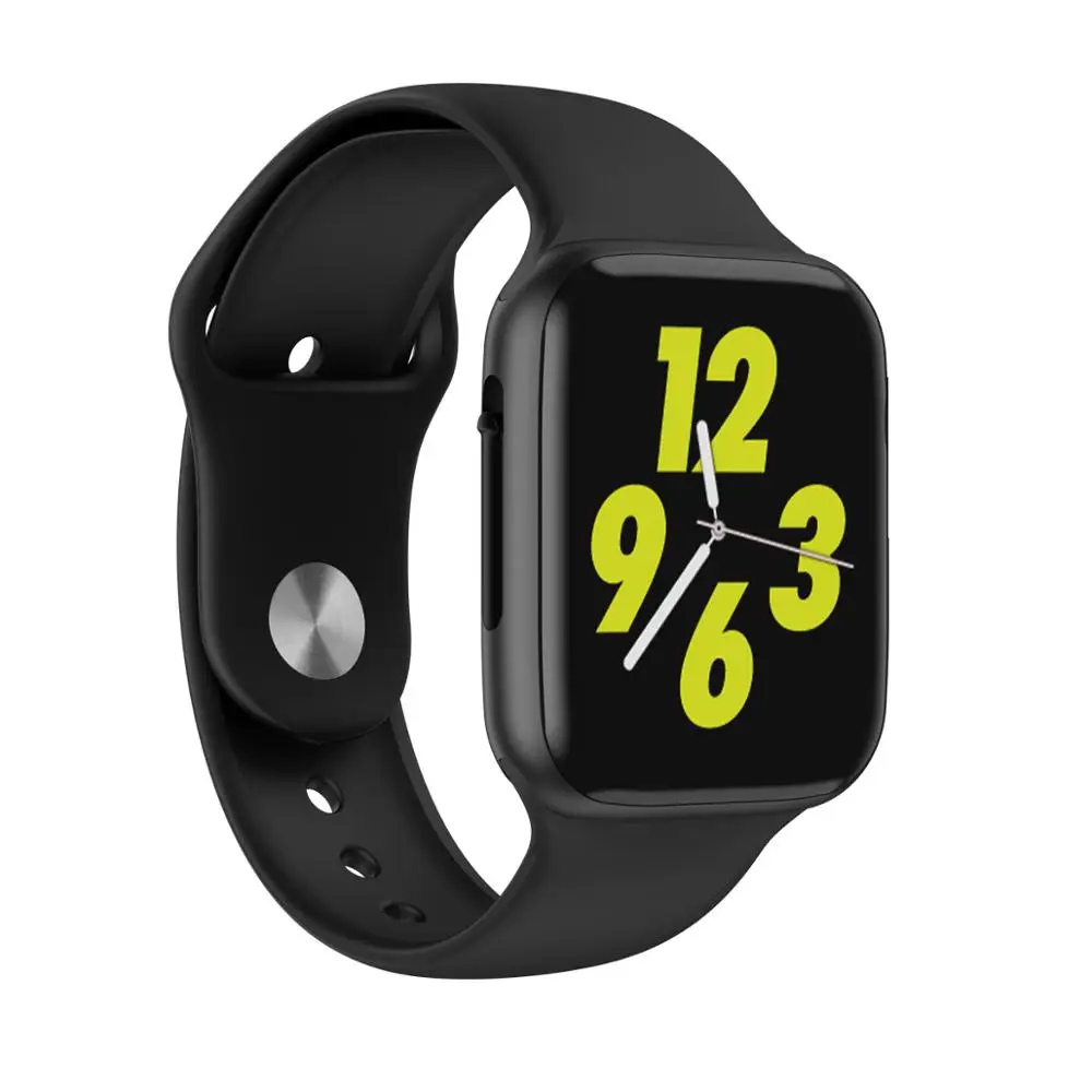 IWO 8 LITE умные часы 44 мм часы 4 Чехол сердечного ритма для apple iPhone Android телефон IWO 8 более дешевая версия PK IWO 8 Plus IWO 9 - Цвет: BlackBlack