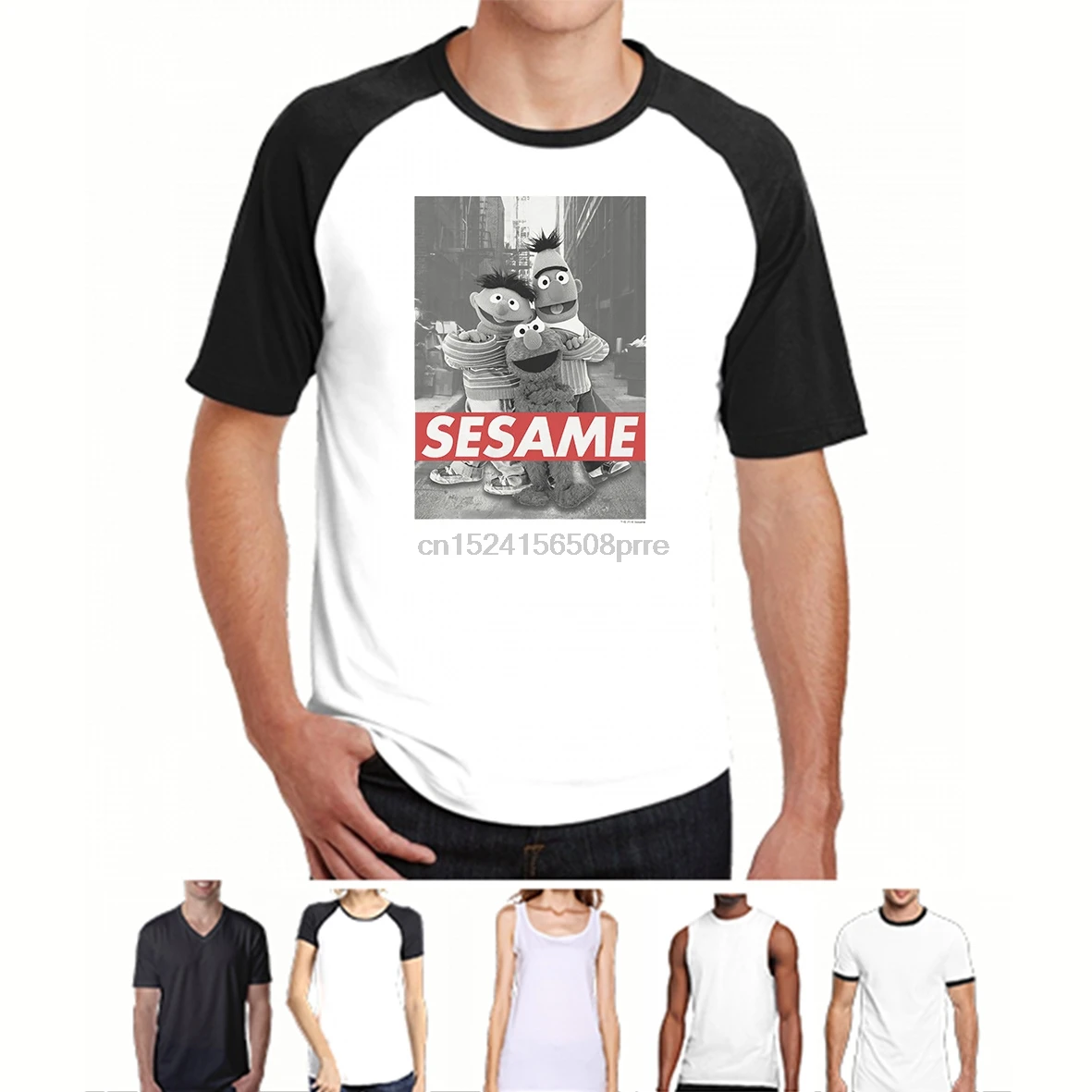 Футболки размер s S-3XL новые аутентичные мужские Sesame уличная Сезам футболка в