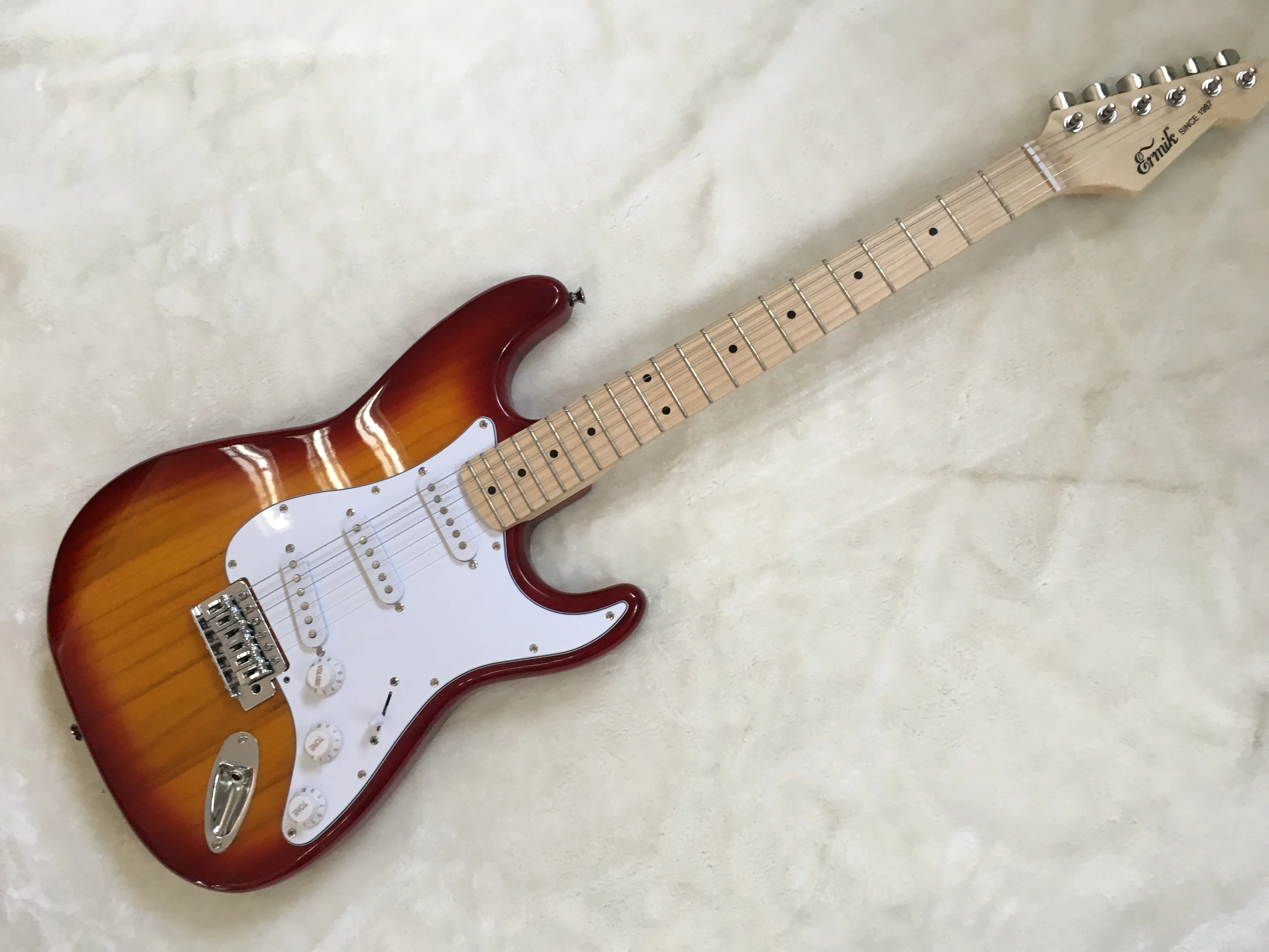 Электрогитара/Новая ermik st гитара/гитара в Китае|Гитары| |