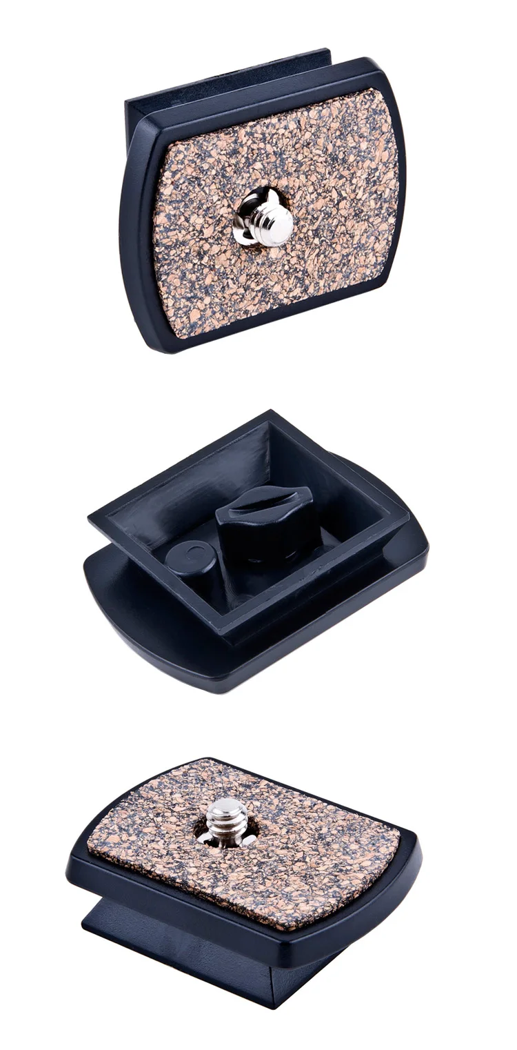 DSLR Camera 1/4"UNC Screw Mount Quick Release Plate for Yunteng 681 Panoramic Video Head VCT-681 Professional Tripod | Электроника