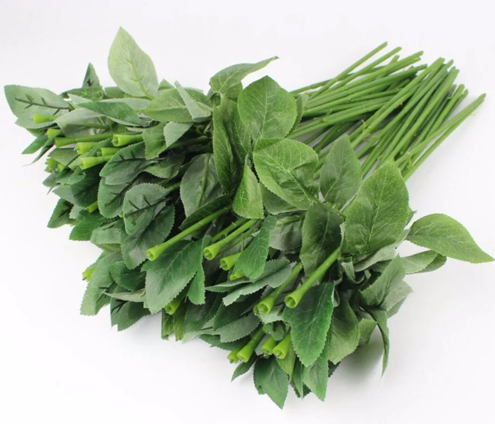 Искусственные стебли для самостоятельного изготовления букета Листьев вены