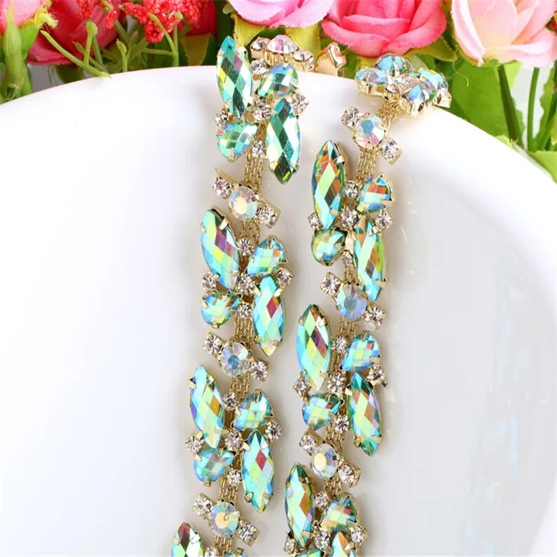 Цепочка из эпоксидной смолы со стразами|crafts free|craft magnetcraft motor |